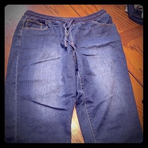 Denim capris 18w stretch woman within